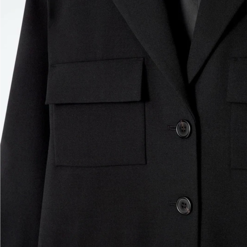 COS Utility Blazer Black 06 - Picture 7 of 7